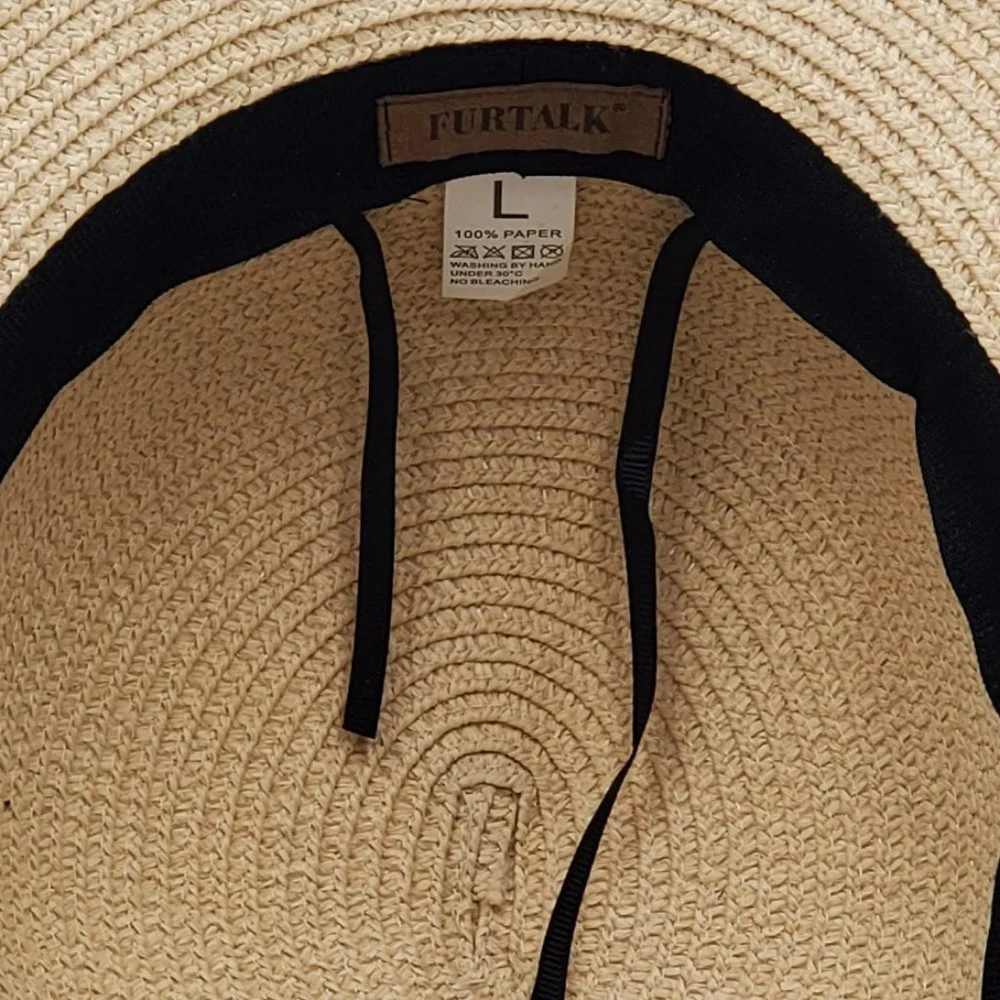 Furtalk Foldable Straw Hat